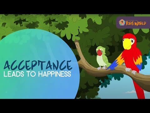 Acceptance leads to happiness