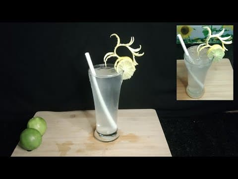 Easy To Decorate Juice / Cocktail Recipe| How To Decorate Cocktail / Juice