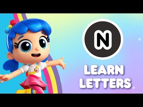 N - Learn Letters with True | True and the Rainbow Kingdom | Back To School 2020