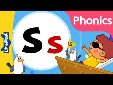 Phonics song - letter ss - phonics sounds of alphabet - nursery rhymes for kids