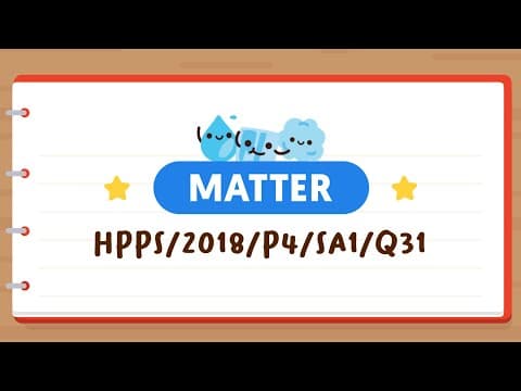 PSLE SCIENCE MADE SIMPLE EP63 | Matter | How Water Levels Change When Air Is Blown Into The Cup