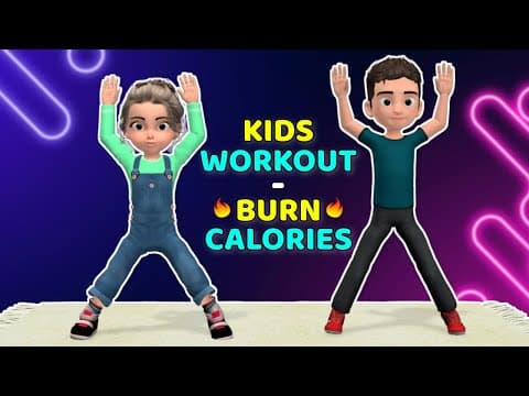 DAILY KIDS WORKOUT TO BURN EXTRA CALORIES