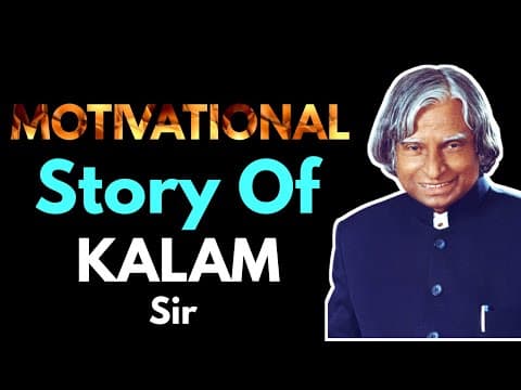 Motivational story of APJ Abdul Kalam | Big Shot Series by willpower star