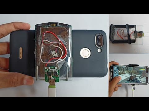 How To Make Mobile Cooling Fan || Homemade Mobile Cooler || Gaming Fan