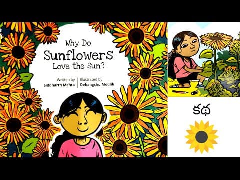 Why do sunflowers love the sun stories for children