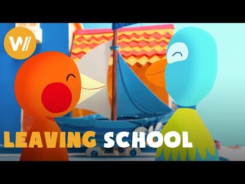 After school comes adventure Funny Cartoon for Kids