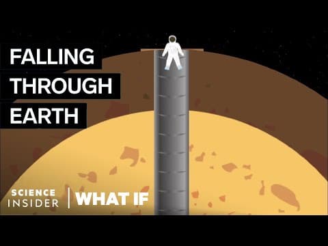 What Would Happen If You Could Fall Through Earth -