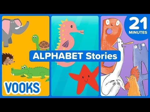 Learn the Alphabet - Animated Kids Books