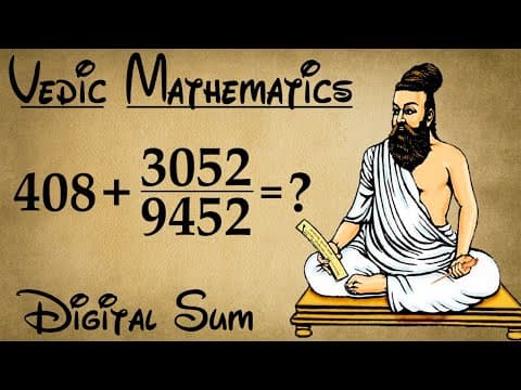 Digital Sum के इस Concept से होगी Calculation Seconds में | Vedic Maths tricks for fast calculation