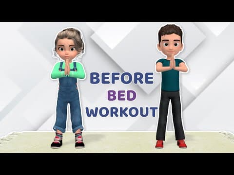 EVENING KIDS EXERCISE – BEFORE BED WORKOUT