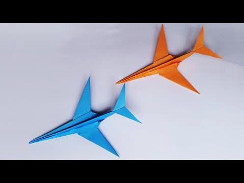 Paper Jet! How to make an Amazing Paper Airplane | Best Paper Planes