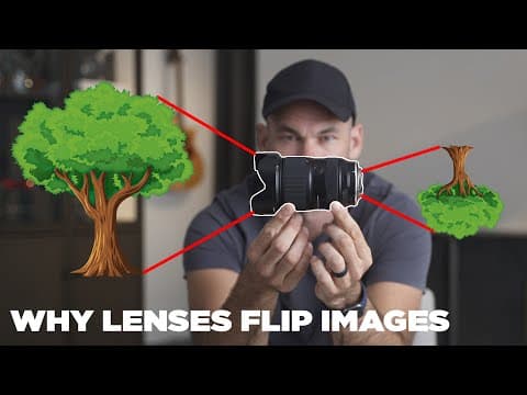 Why do lenses flip images? - YouTube
