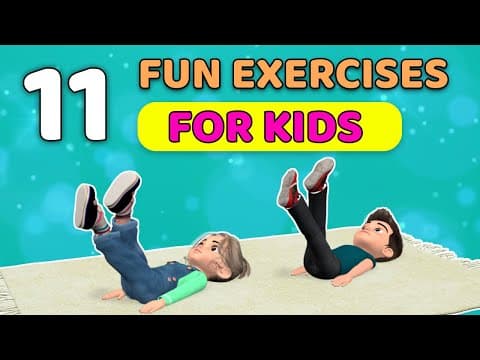 11 fun exercises for kids: let’s get moving!