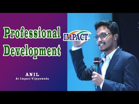 Professional Development | Anil