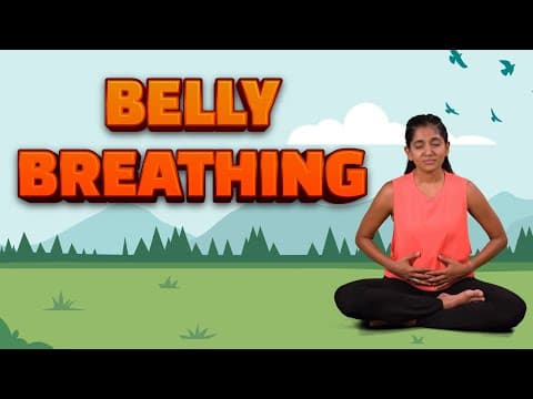 Belly Breathing Exercise for Strong Lungs and Immunity | Kids Yoga | Yoga Guppy
