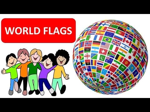 WORLD FLAGS || LEARN ALL THE COUNTRIES FLAG