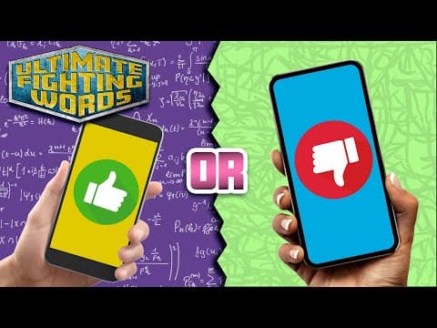 SMART PHONES: Do They Actually Make You Smarter? | ULTIMATE FIGHTING WORDS