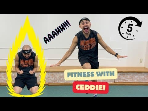 5-Minute Workout for Kids | Home Workouts | Fitness With Ceddie for Kids