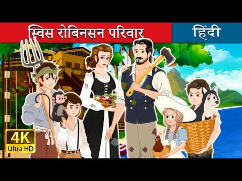स्विस रोबिनसन परिवार | The Swiss Family Robinson in Hindi | ‪@HindiFairyTales‬