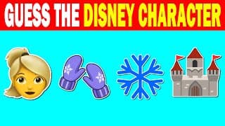 Guess The Disney Character by Emoji