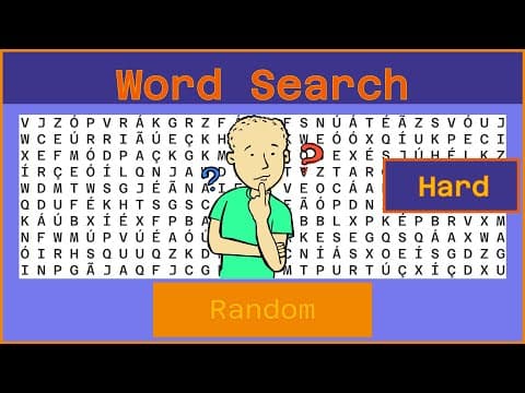 Word Search - Challenge  Ep32