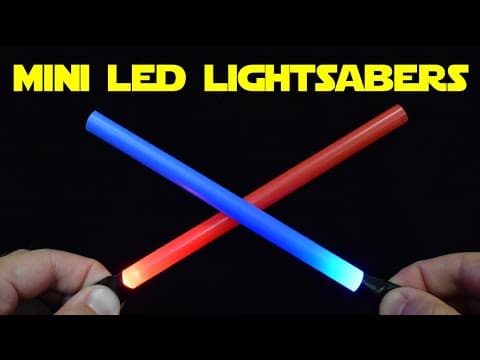 Make an LED Lightsaber with a Straw