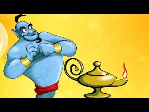 Arabian nights stories - the story of the fisherman & the genie – inspirational for kids