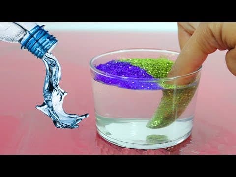 Water Slime #2 💦 Testing NO GLUE Water Slime Recipes