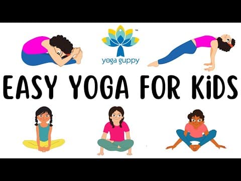 Easy Yoga Poses for Kids | Seated Poses | The Yoga Guppy Asana Series