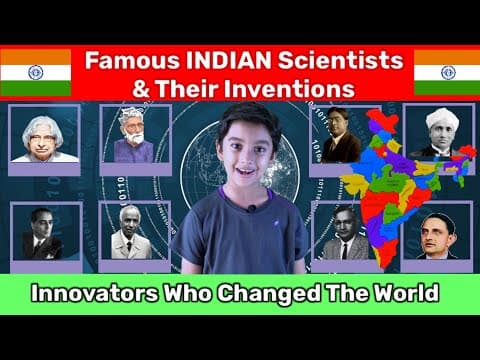 Famous INDIAN Scientists and their Inventions | Top 10 Indian Scientist