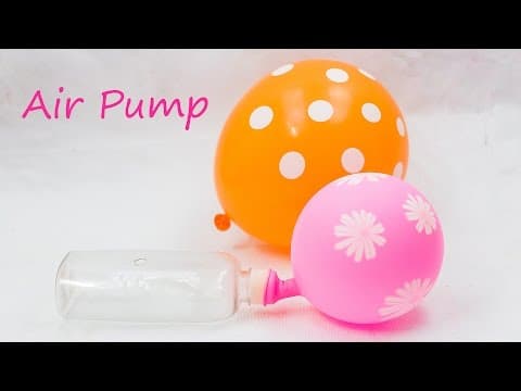 Recycling Ideas For Plastic Bottles - Air Pump
