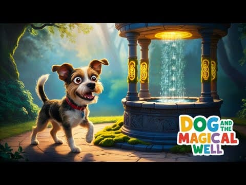 The Greedy Dog and the Magical Well 🐶 | English Moral Stories | Bedtime Stories