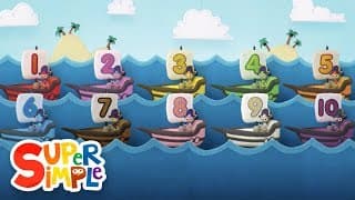 10 Little Sailboats  Kids Songs  Super Simple Songs