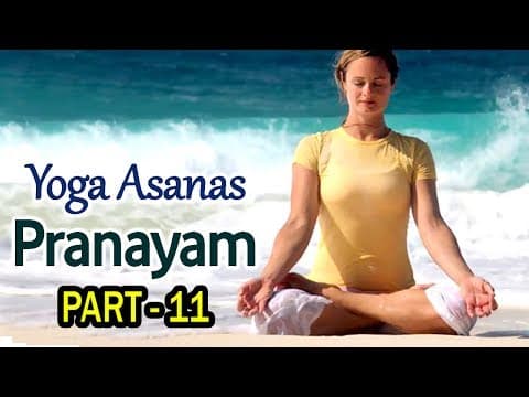 Pranayama Yoga For Beginners | Pranayama Yoga Exercise | Pranayama Techniques in Telugu | Part 11