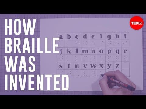 How Braille was invented | Moments of Vision 9 -