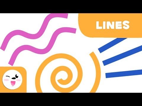 Geometric lines for kids - Geometry for kids