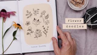 Flower Doodles for When You’re Bored and Don’t Know What to Draw
