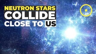 Two Neutron Stars Collided Near Solar System