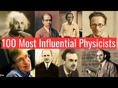 100 Most Influential Physicists