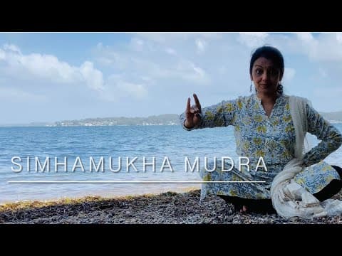 Bharatanatyam - mudras - 20 - simhamukha mudra viniyoga