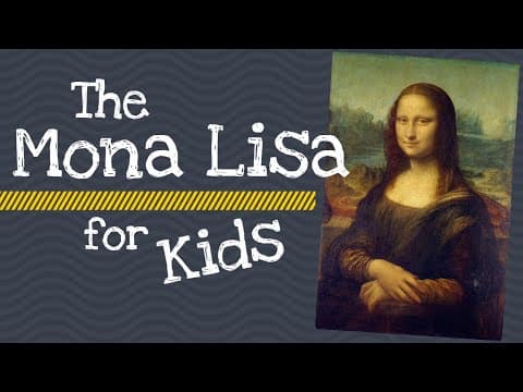 The mona lisa for kids
