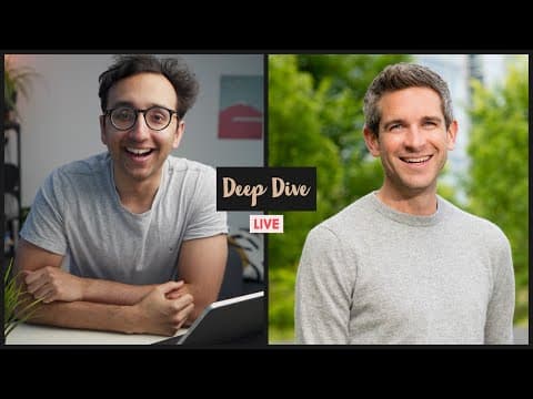 How to make time for what matters - ali abdaal x john zeratsky