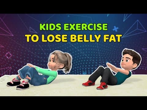 BEST KIDS EXERCISE TO REDUCE BELLY FAT