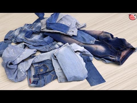 Old Jeans Reuse ! 20 Old Clothes Best Out of Waste | Ladies Special