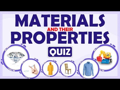 Materials and Their Properties Quiz for Kids | Guess What This Object is Made Of and Why!