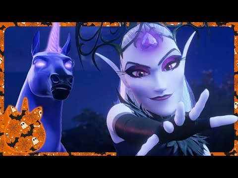 🎃🦄 Halloween with Ravenzella and the Grim Unicorn 🎃🦄 | Unicorn Academy | Magical Cartoons for Kids