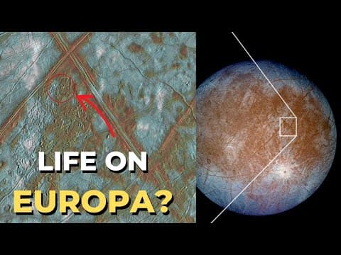 Is There Life On Jupiters Moon Europa?