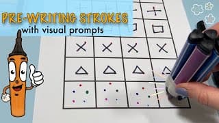 INTRODUCTION TO WRITING l Pre-writing Lines, Strokes and Shapes l Occupational Therapy Activity