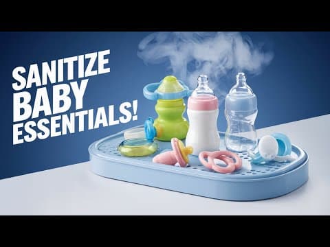 How to wash, store and sterilize baby feeding utensils