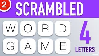 Scrambled Word Games | Guess the Word Game